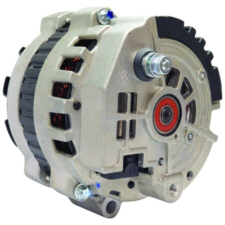 Wai Global Alternator, ALTDR CS130 200A, 200 Amp12 Volt, CW, 6Groove Pulley, 0700 Plug Clock 8165N-HO